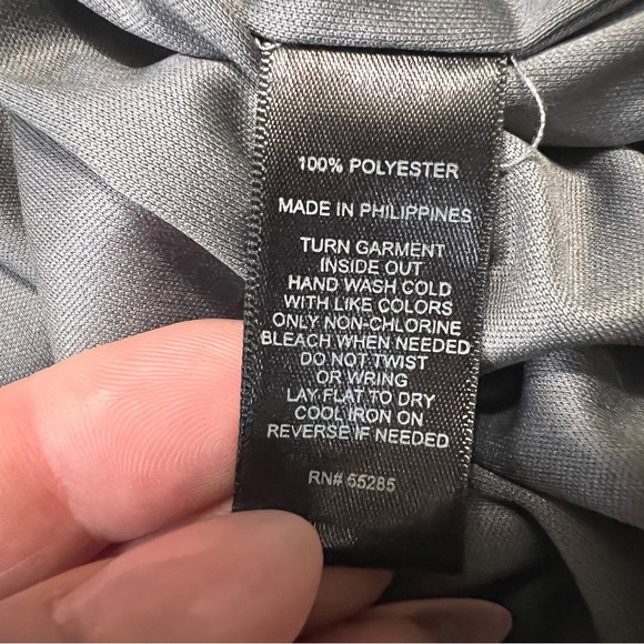 Express Sequined Gray Mini Dress - Picture 5 of 7